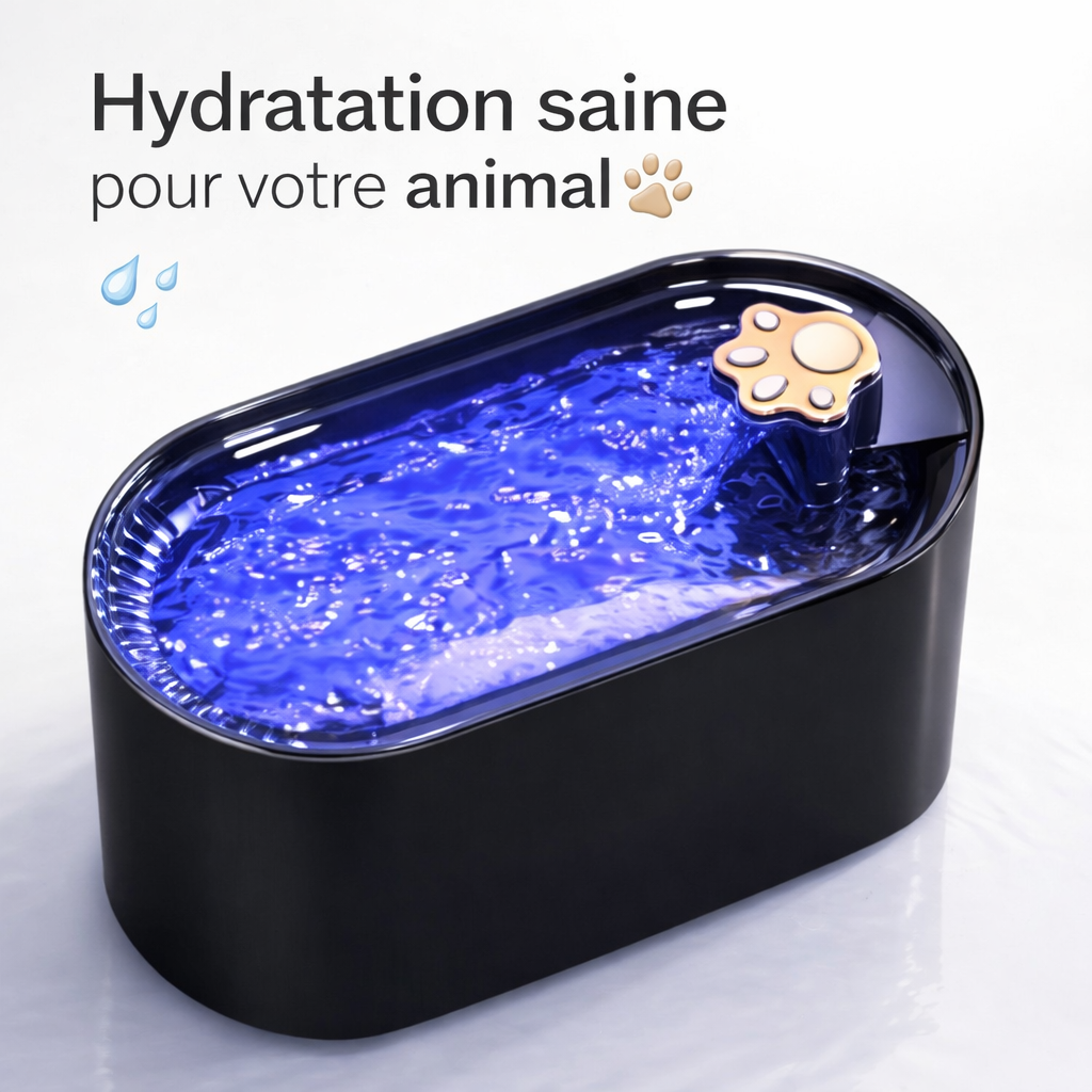 Fontaine à eau pour chat silencieuse – Pawdora