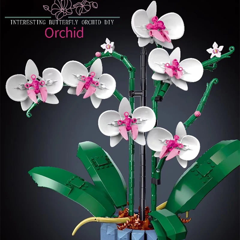 Kit Orchidée DIY – Créez votre fleur artificielle pas à pas