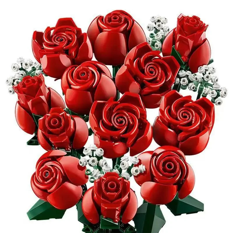 💐 Le bouquet qui ne fane jamais  🌸 Fleurs à construire 
Sans vase