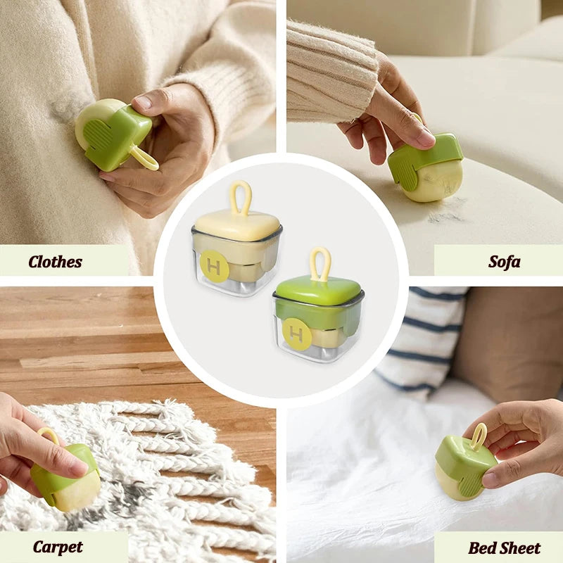 Mini Rouleau Anti-Poils pour Chiens & Chats Réutilisable et Écologique Idéal pour Proposer Vêtements Canapé et Voiture