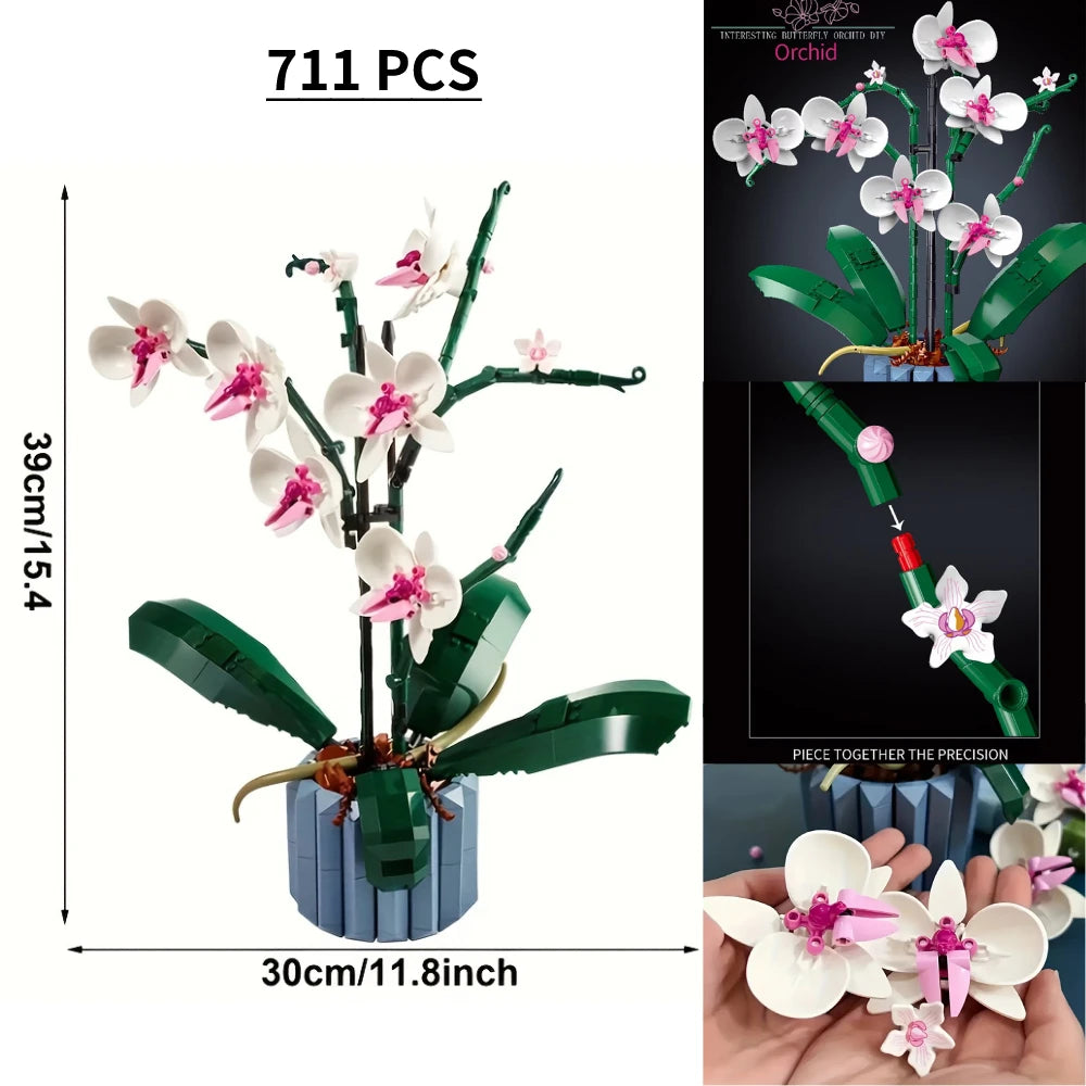Kit Orchidée DIY – Créez votre fleur artificielle pas à pas