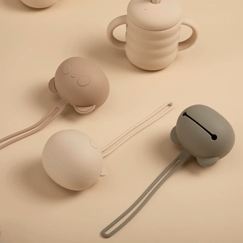 Étui Tétine Bébé Portable Anti-Microbes – Design Ultra Mignon 🧸