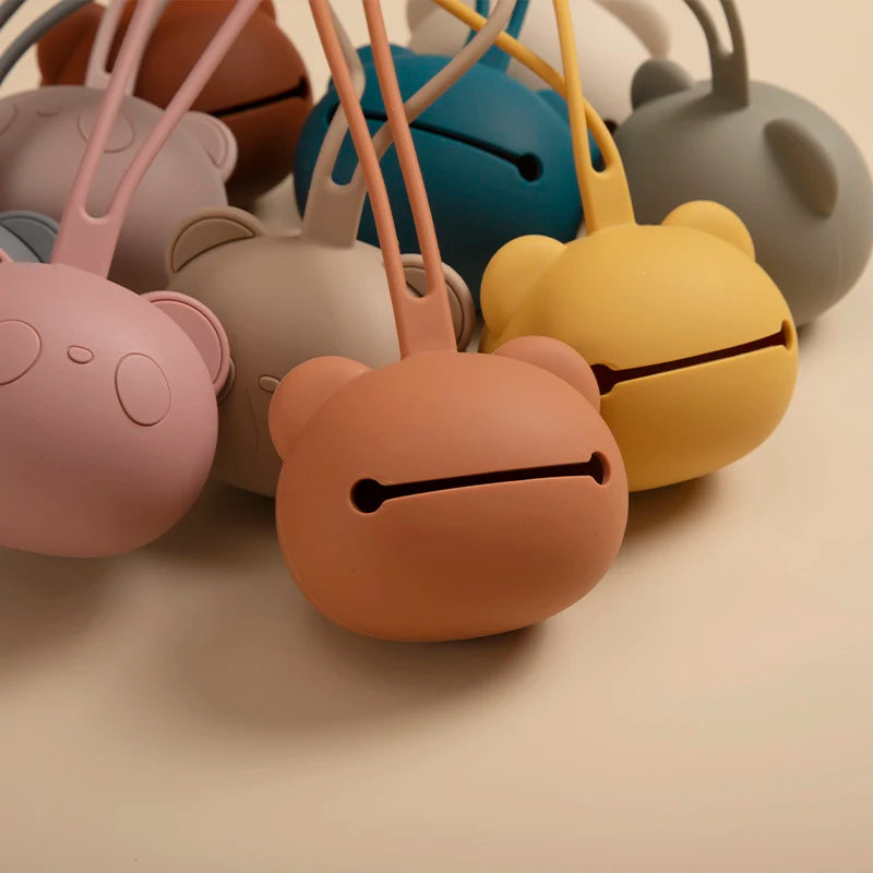 Étui Tétine Bébé Portable Anti-Microbes – Design Ultra Mignon 🧸