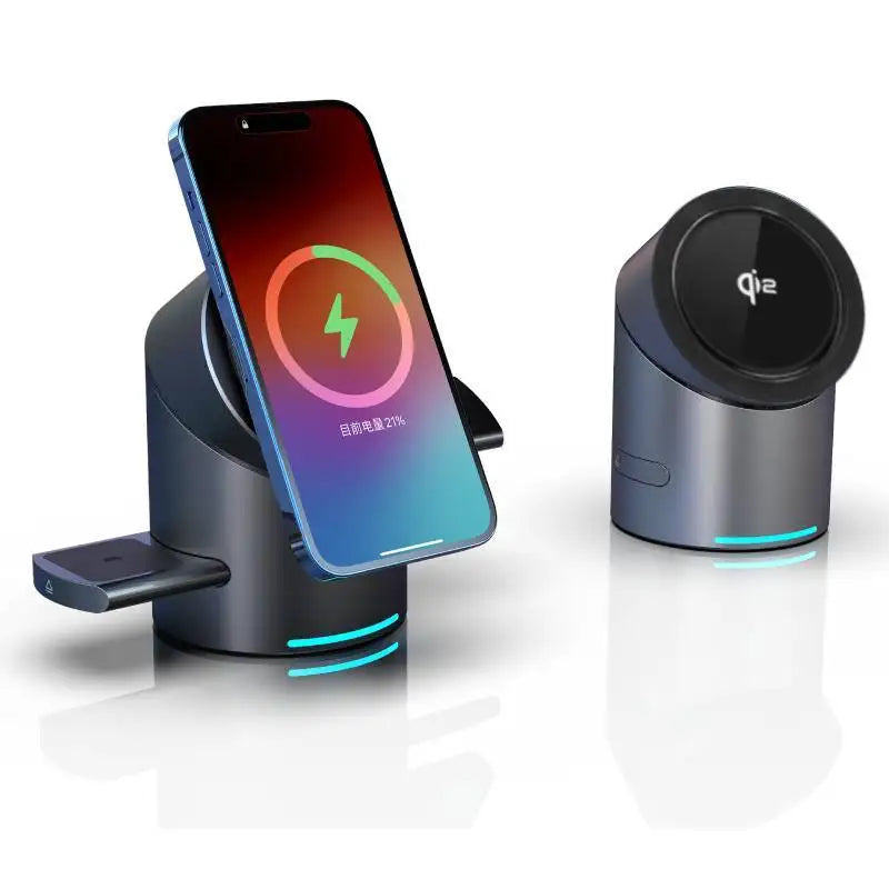 👉 Chargeur rapide Sans Fil Magnétique Qi2 3-en-1